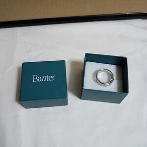 BANTER MENS STAINLESS SPINNER RING